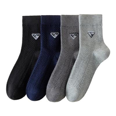 七匹狼厚袜子男款秋冬季保暖中筒袜2025新款羊毛暖绒爸爸袜中老年