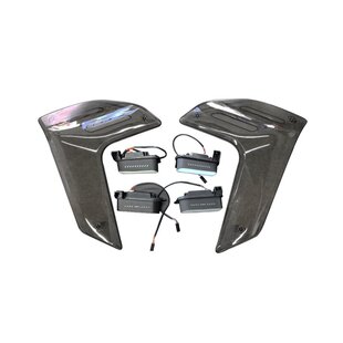 适用极核AE5i/AE5ipro专用定风翼总成带灯改装件专车专用侧风翼