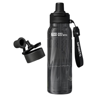 运动水杯男生2026新款女塑料便携壶耐高温儿童学生上学专用茶杯子