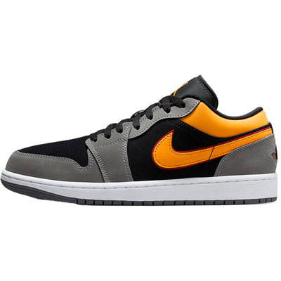 Nike/耐克Air Jordan 1 LowAJ1灰黑色男鞋低帮篮球鞋FN7308-008