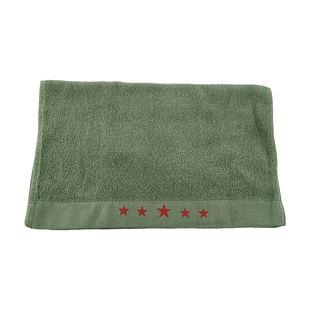 军训毛巾军绿色内务毛巾洗漱用品吸水柔软毛巾宿舍毛巾夏令营毛巾
