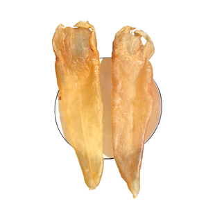 深海鳘鱼胶 花胶鱼肚正品干货天然鱼泡鳘肚海产品孕妇食补半斤2头