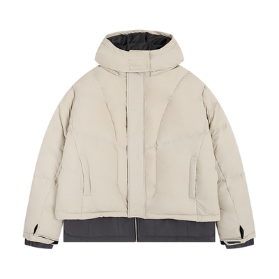 真两件3.0外层羽绒服内胆棉服