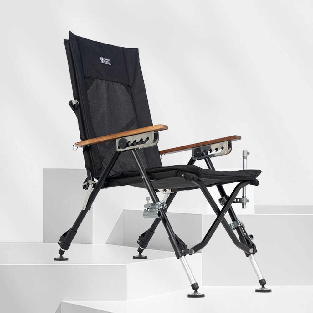 鱼匠人24款全地形大钓椅便携折叠椅多功能钓鱼椅躺椅航空铝台钓椅