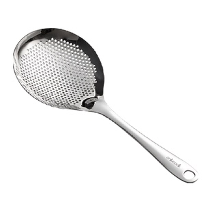 onlycook 316L不锈钢花椒漏勺厨房捞面条饺子神器大号过滤油炸勺