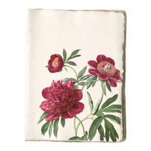 法国手工羊皮纸笔记本手账日记本复古高颜值创意礼物礼盒花卉A5A6