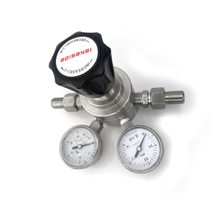 大流量减压阀气体钢瓶一级二级调压稳压减压器高压氨氧气氮气氢气