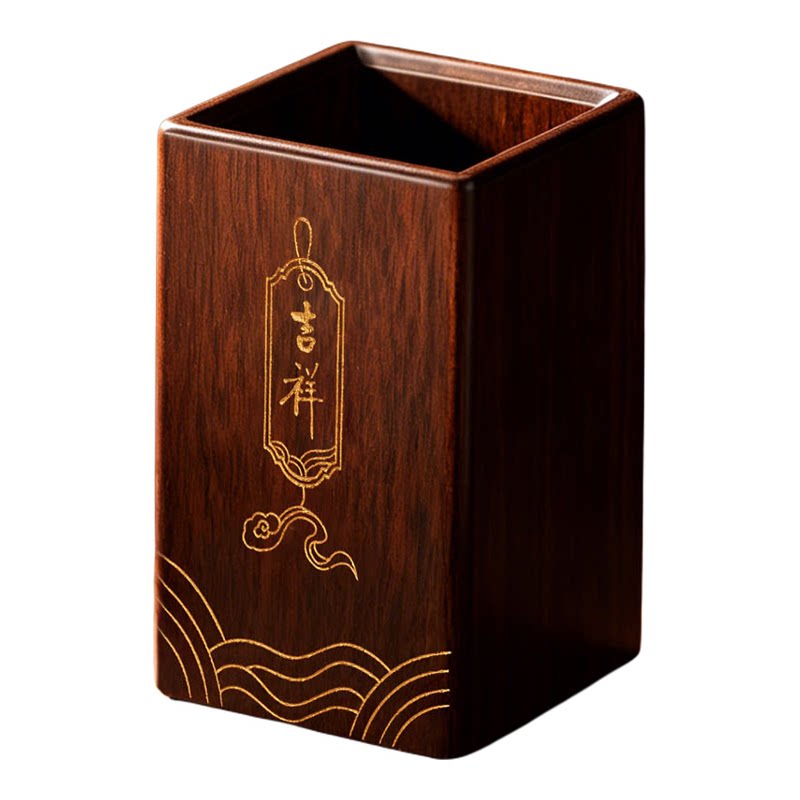 金灶黑檀木茶道六君子套装配件