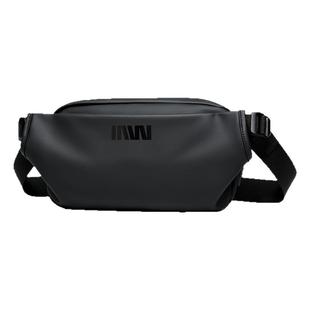 七匹狼男士胸包2025新款轻便斜挎包通勤单肩包时尚潮流背包骑行包