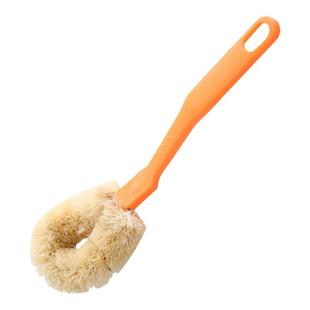 洗锅刷椰棕不沾油锅刷子厨房用刷清洁刷长柄不粘锅刷洗碗神器炊帚