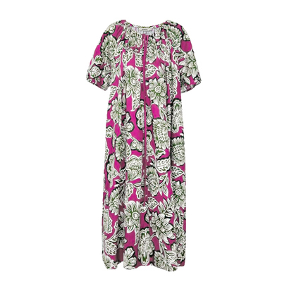 CHENSHII纯棉印花连衣裙