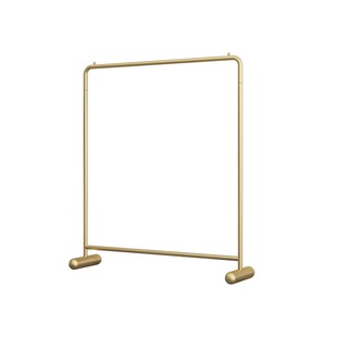 金色服装店展示架货架落地式挂衣架衣架展示架落地式衣服店陈列架