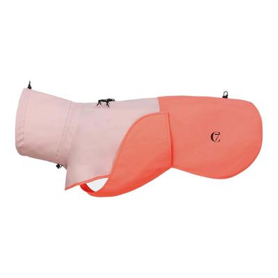 新品·德国cloud7拼色狗雨衣可调节户外反光防水雨衣中小型犬衣服