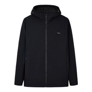 【内里摇粒绒&软壳衣】虎都秋冬季新品男士连帽外套保暖舒适夹克