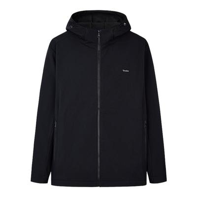 虎都官方旗舰店男装摇粒绒软壳衣