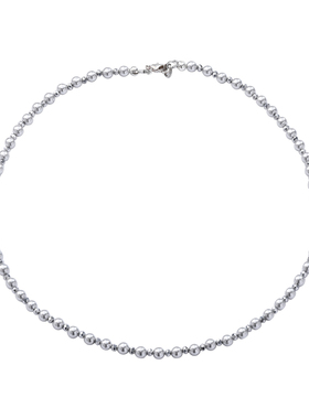 天然贝珠串珠项链手工diy