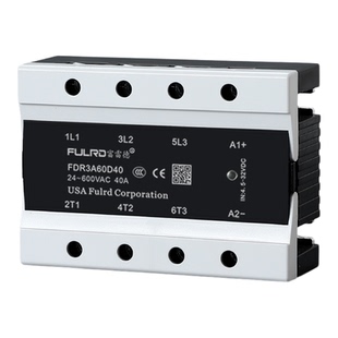 三相固态继电器FDR3-D4840Z直流控交流DC12V24V控380VSSR-25DA40A
