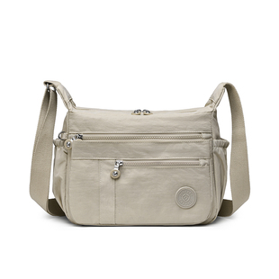 牛津布多层包包女中年妈妈包大气帆布斜挎包大容量旅行单肩跨包潮