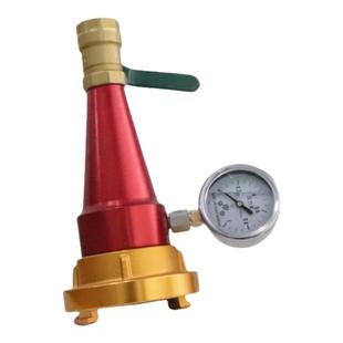 KY65铝镁合金测压大水枪头消火栓试压装置锻压测压接头2.5寸