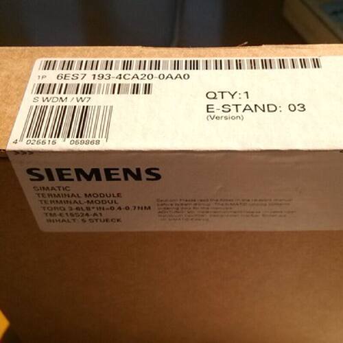 议价全新现货西门子ET200STME15S24A1终端模块6ES71934CA200AA0OA