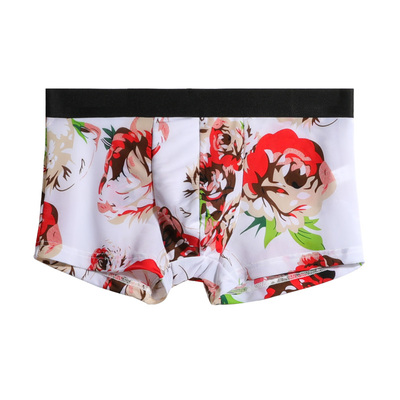 男内裤平角裤冰丝薄款透气