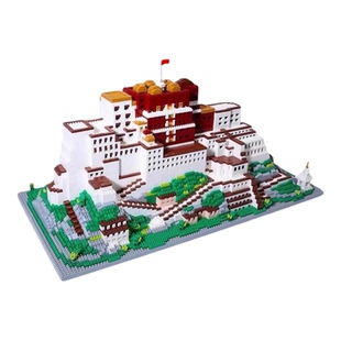 2025新款布达拉宫积木8-12岁以上男孩中国建筑十级地狱级难度玩具