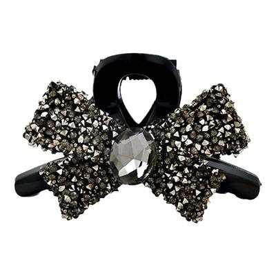 高端水钻蝴蝶结小抓夹半扎专用