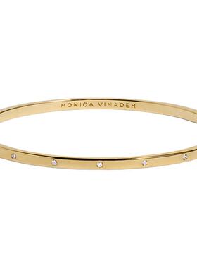 【七夕礼物】Monica Vinader莫妮卡本真钻石手镯简约质感礼物