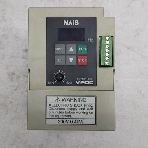 NAiS变频器，BFV0C0042GK，0.4KW，详细