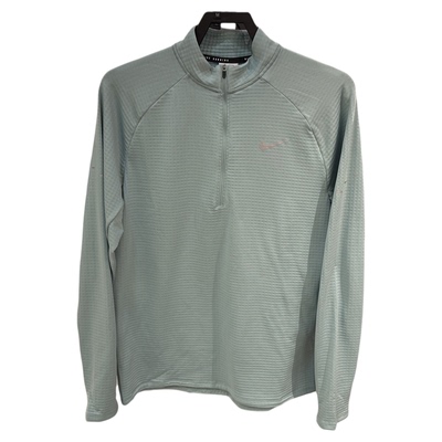 Nike耐克男跑步长袖上衣半拉链卫衣运动训练速干打底衫HV2708-017