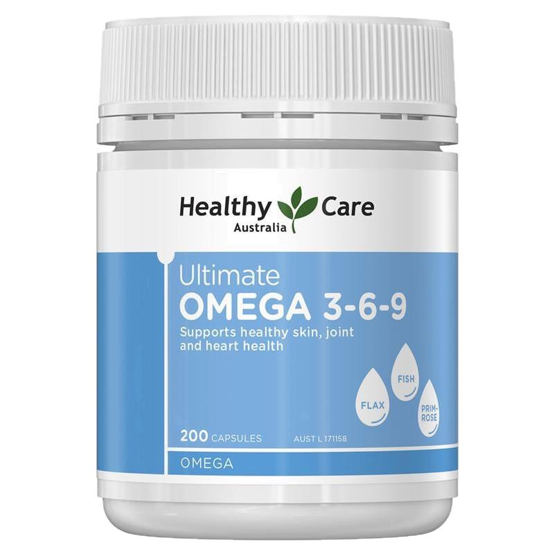 澳洲HealthyCare369鱼油200粒
