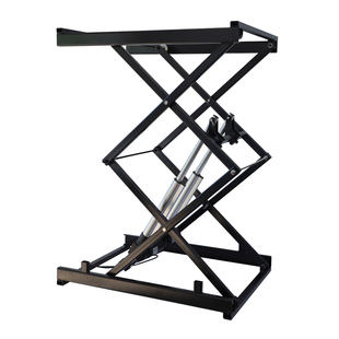 家用小型电动升降平台支架茶几架工作台剪叉式升降机举升机24V