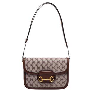 肖战同款包包女2025新款腋下小众百搭1955马鞍包单肩斜挎马衔扣包