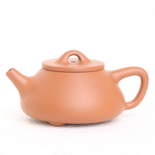 入门级潮州手拉壶原矿鸡蛋黄泥《石瓢》功夫茶壶冲茶茶具家用送礼