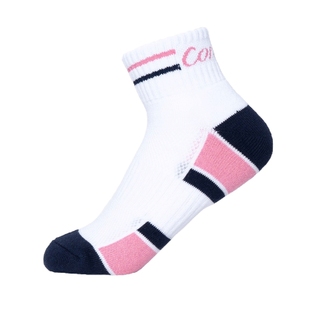 可莱安羽毛球运动袜子韩国制造女款透气柔软棉质加厚毛巾底跑步袜