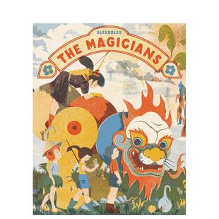 【现货】魔法师 The Magicians 世界最美的书金奖插画师Blexbolex 英文原版儿童艺术绘本奇幻冒险故事书英语进口童书 9岁上