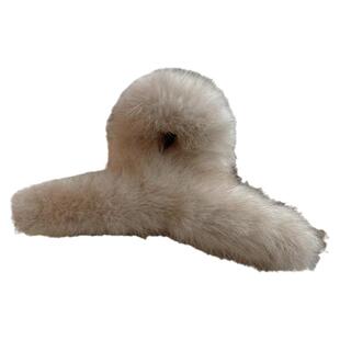 冬季大号毛毛抓夹女2024新款高级感鲨鱼夹子发量多发夹后脑勺头饰