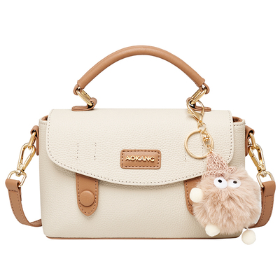 奥康小方包2026女士通勤斜挎包