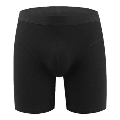 冬季男士高腰内裤加绒加厚护肚子平角棉加长防磨腿保暖护腰短裤头