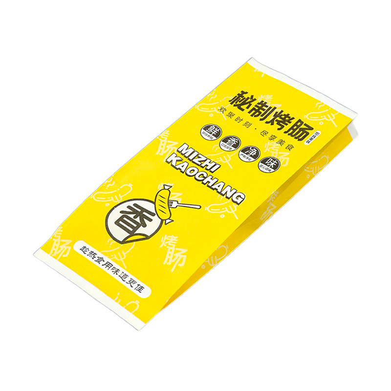 脆皮烤肠防油纸袋100克淀粉肠袋