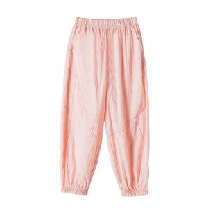 儿童防晒裤upf50女童速干裤吸汗轻薄夏季户外运动长裤原纱防晒裤