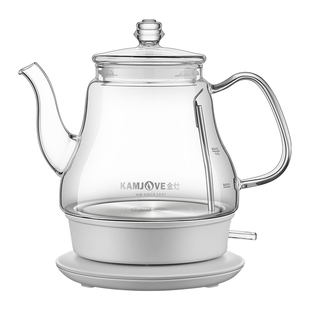 金灶T-717玻璃电热水壶316不锈钢煮水壶茶台泡茶专用开水壶烧水壶