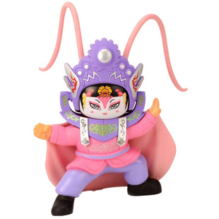 川剧变脸娃娃玩偶熊猫戏曲脸谱四川特色成都旅游纪念礼品老外礼物