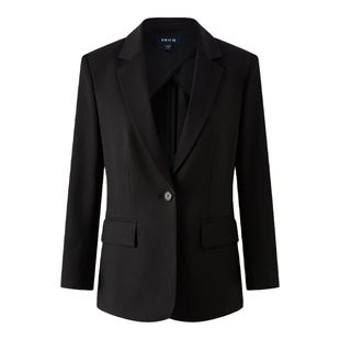 PRICH简约大气一粒扣西装套装春季新款气质平驳领通勤外套女