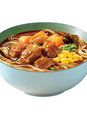 拉面范0油炸红烧牛肉面