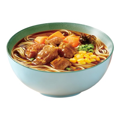 拉面范0油炸绿桶红烧牛肉面