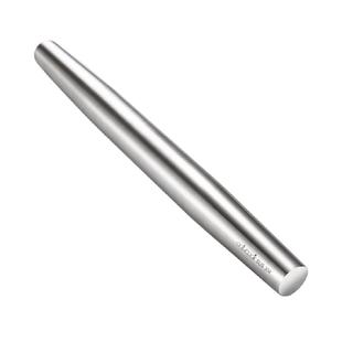 onlycook 304不锈钢擀面杖家用食品级擀面棍饺子皮工具烘焙擀面棒