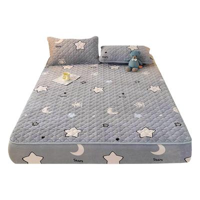 A类牛奶绒床笠罩床罩冬季加绒