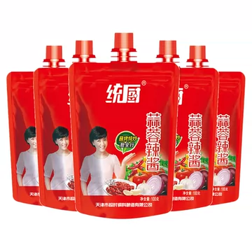 天津统厨蒜蓉辣酱100g*3袋