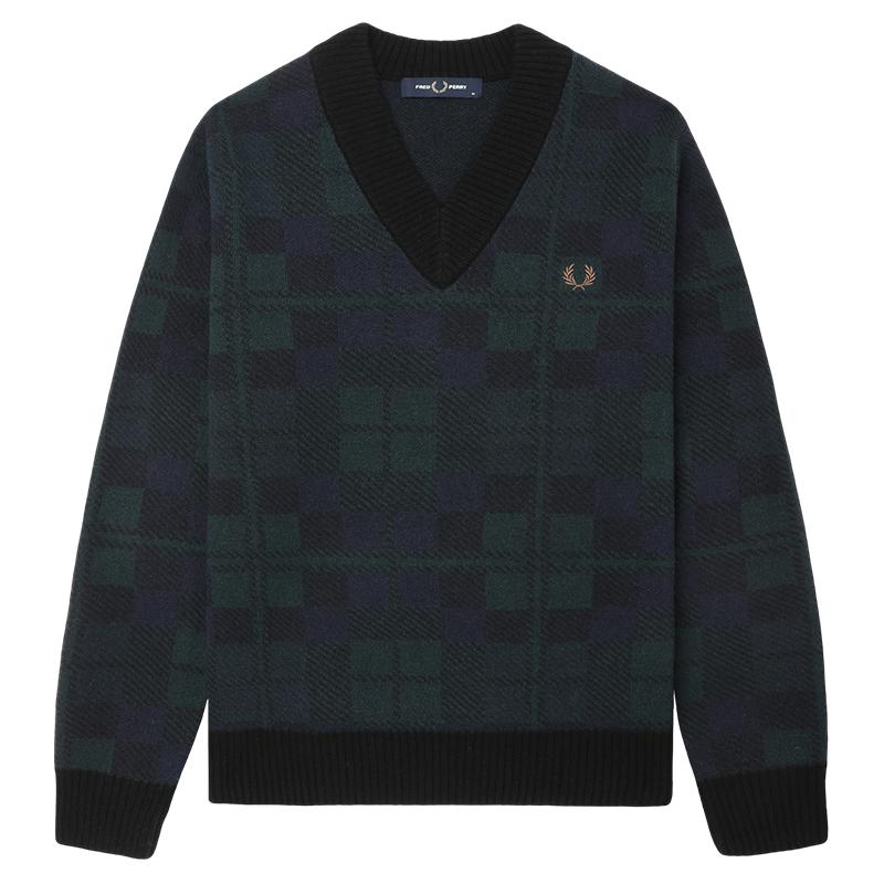 FREDPERRYV领针织衫复古英伦风